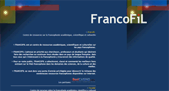 Desktop Screenshot of francofil.net